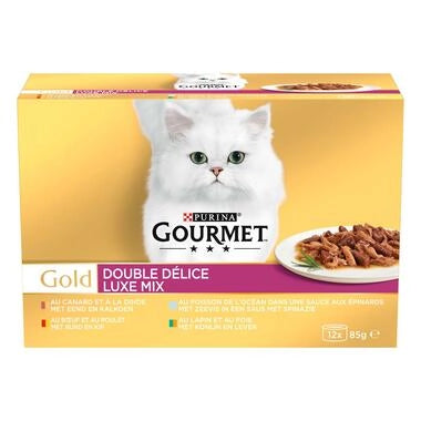 GOURMET GOLD DOUBLE DELICE 8*85GR