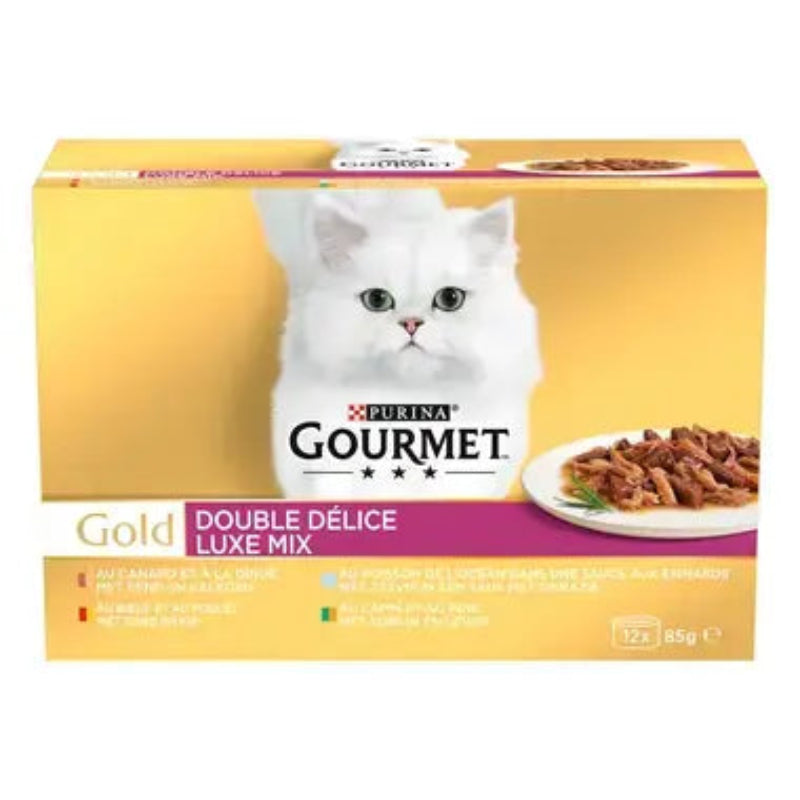 GOURMET GOLD DOUBLE DELICE 12*85GR