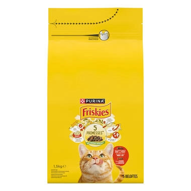 FRISKIES® ADULTE BOEUF ET POULET 1.7KG