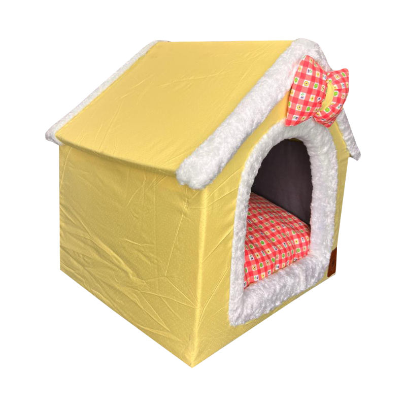 Niche pour Mini Chien et Chat Intérieur Confortable