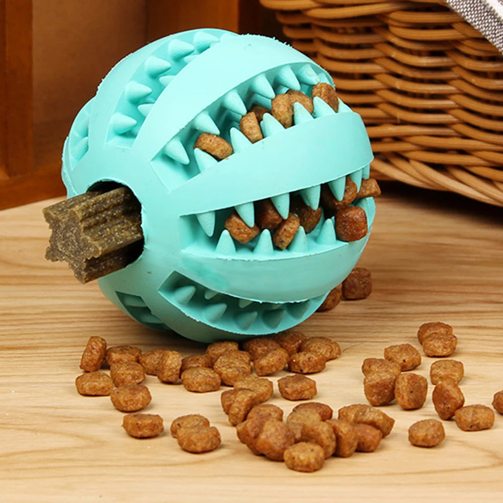 BALLE NETTOYAGE DES DENTS POUR CHIEN