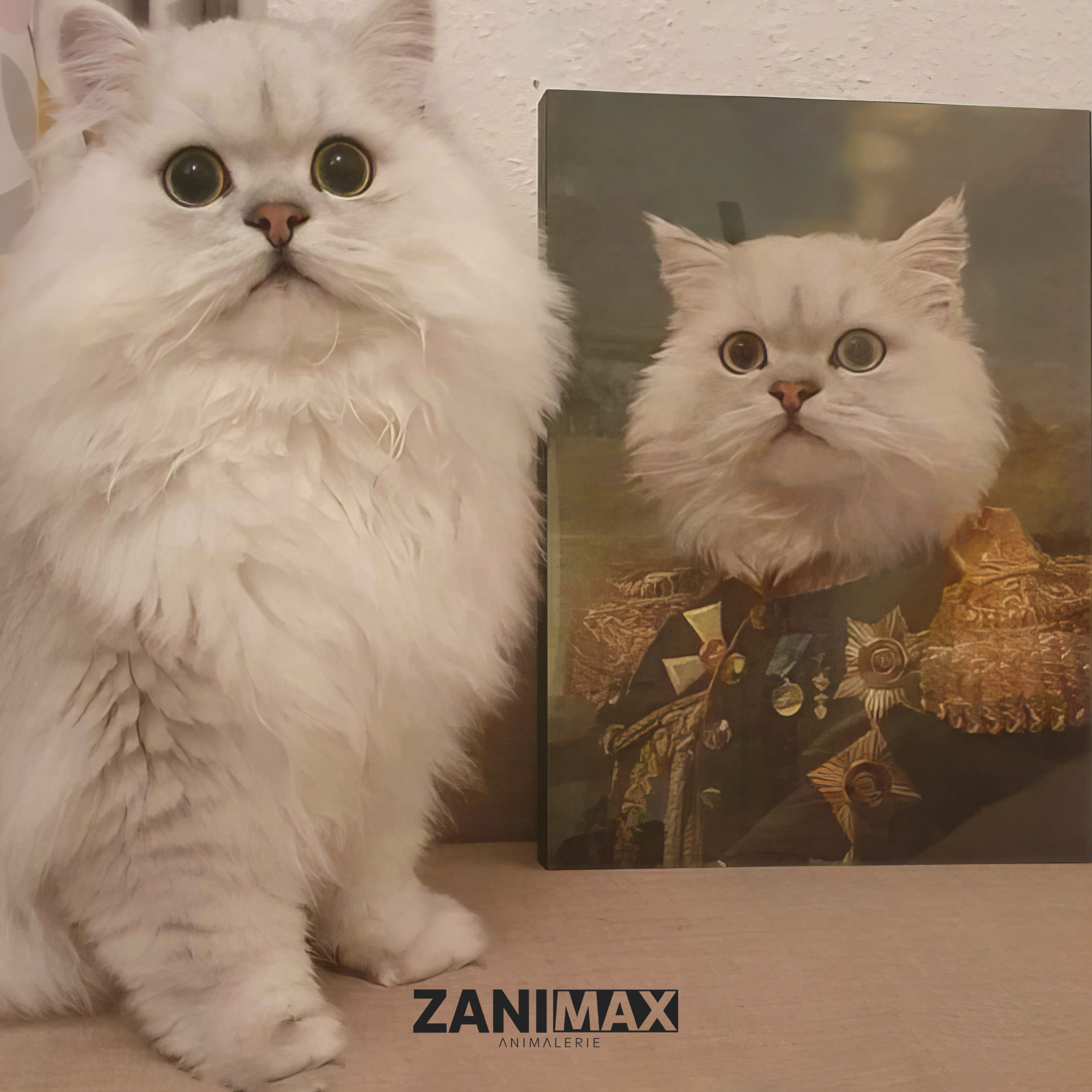 PetArt - PORTRAIT PERSONNALISE EN MDF - CHAT