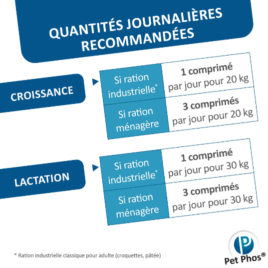 PETPHOS CROISSANCE GRAND CHIEN CAP/P=2  100 CPR