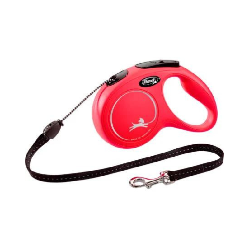 Flexi New Classic Cord M 5m Rouge