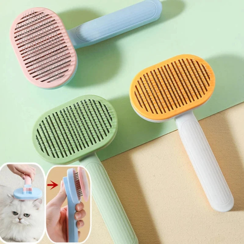 BROSSE CHAT ET CHIEN AUTONETTOYANTE