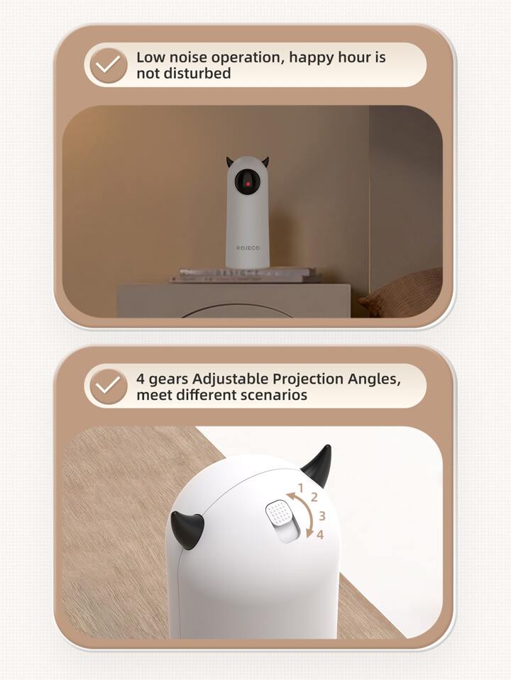 ROJECO-JOUET LASER AUTOMATIQUE POUR CHAT