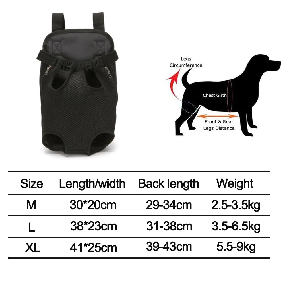 SAC A DOS KANGOUROU POUR CHIEN & CHAT EN BEIGE