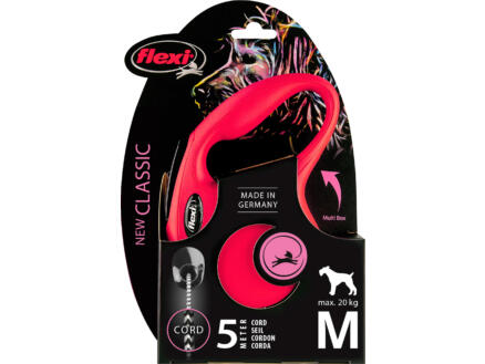 Flexi New Classic Cord M 5m Rouge