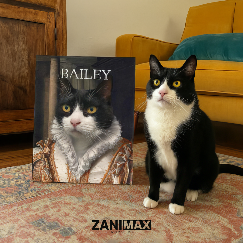 PetArt - PORTRAIT PERSONNALISE EN MDF - CHAT