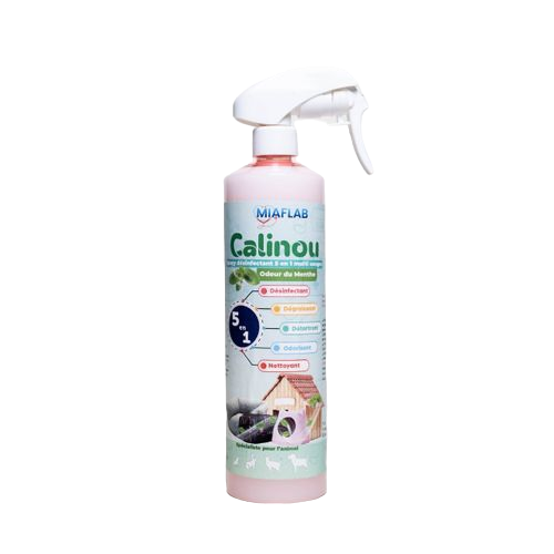 CALINOU - Spray, Animal, Cages, Salon 5en1, 500 ml