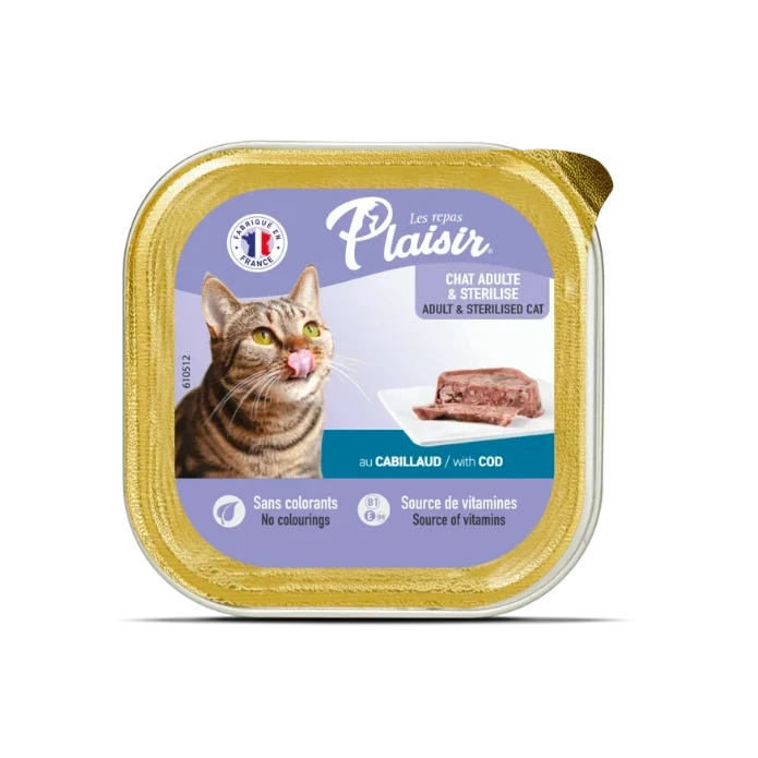 BARQUETTE PLAISIR - CABILLAUD 100 G