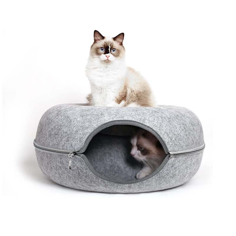 DONUTS TUNNEL ET LIT POUR CHAT S