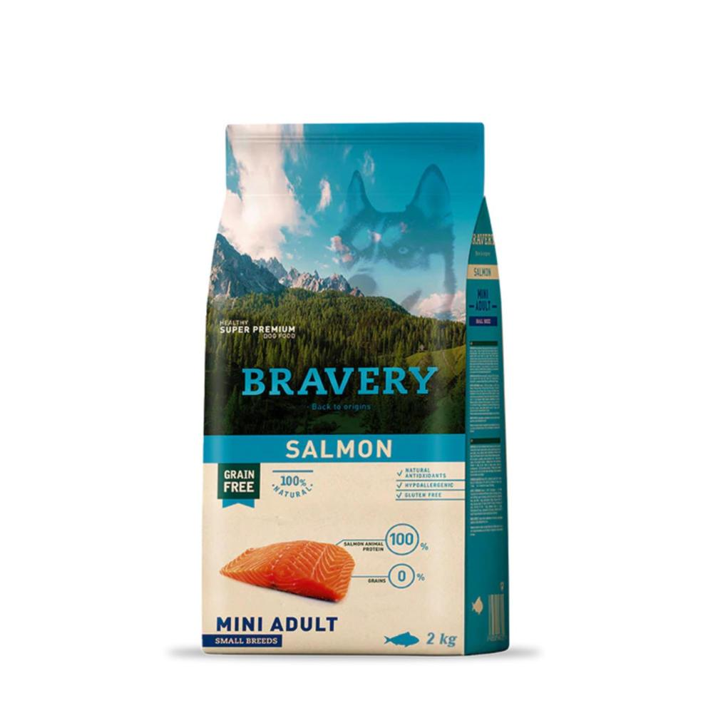 BRAVERY - MINI ADULT AU SAUMON 2 KG