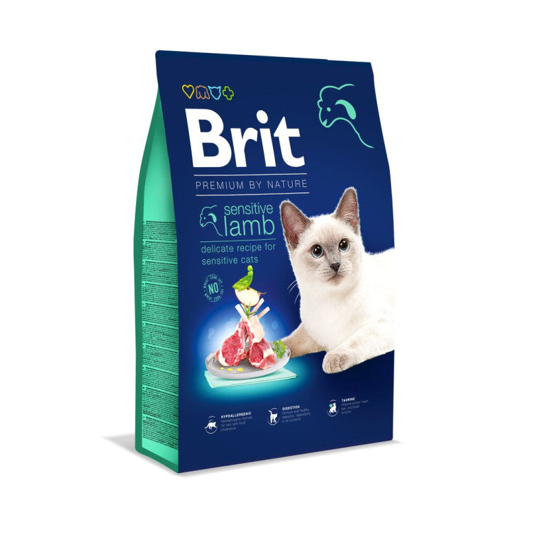 BRIT PREMIUM SENSITIVE  À L'AGNEAU POUR CHAT