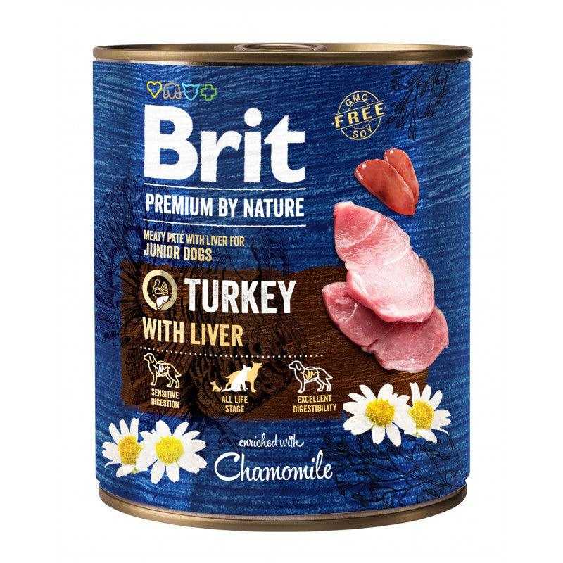 BRIT PREMIUM DINDE ET FOIE 800 G